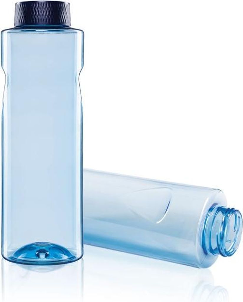 Kavodrink Premium Trinkflasche Wasserflasche Blau 0,8 L