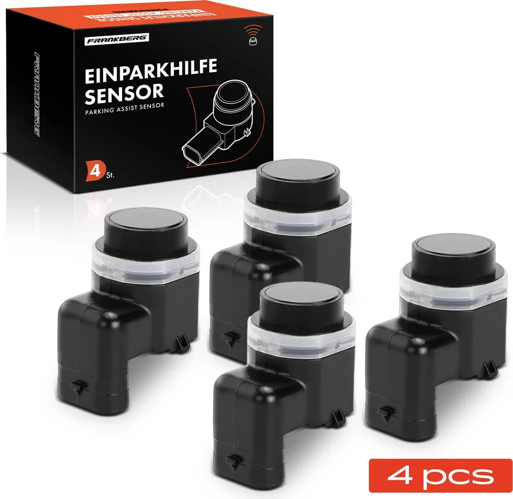 Frankberg 4x Sensori Parcheggio per VW Golf Audi A3 A4 A6 Q5 Q7 PDC