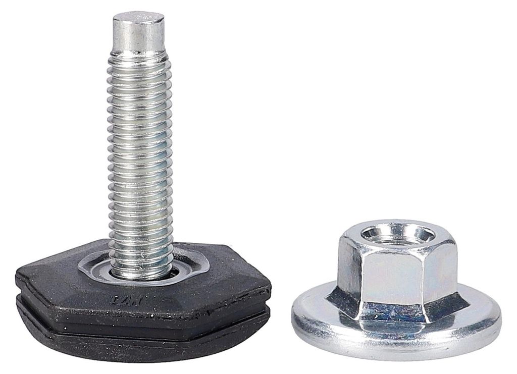 easyPART passend für 49056567 CANDY/ HOOVER Fuß 0020300170N Haier für Waschmaschine