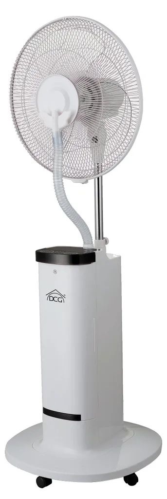 Adieu Canicule : Ventilateur Brumisateur Nebuly 100W à Roulettes et LED