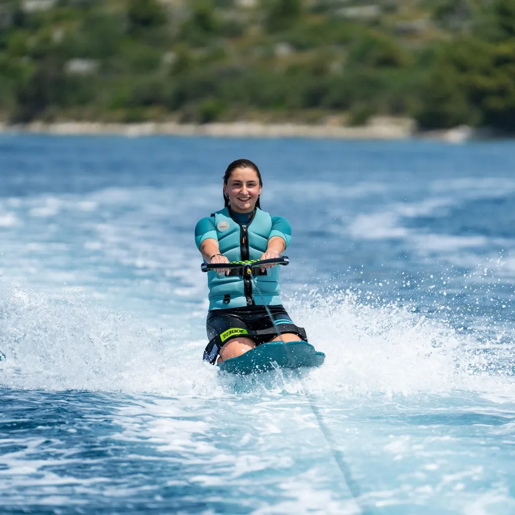 Planche de kneeboard avec sangle JOBE Slash stable et maniable