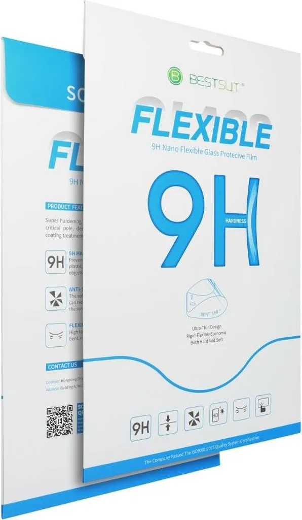 Bestsuit, pellicola protettiva per iPad Pro 11' 2024 infrangibile flessibile durezza 9H, trasparente