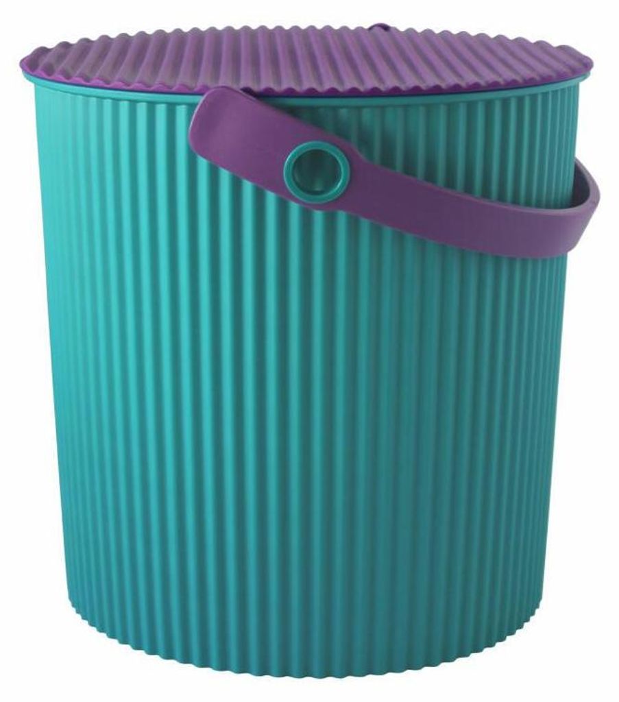 Seau Hachiman Omnioutil moyen L turquoise de 10 litres : Immagine del prodotto 