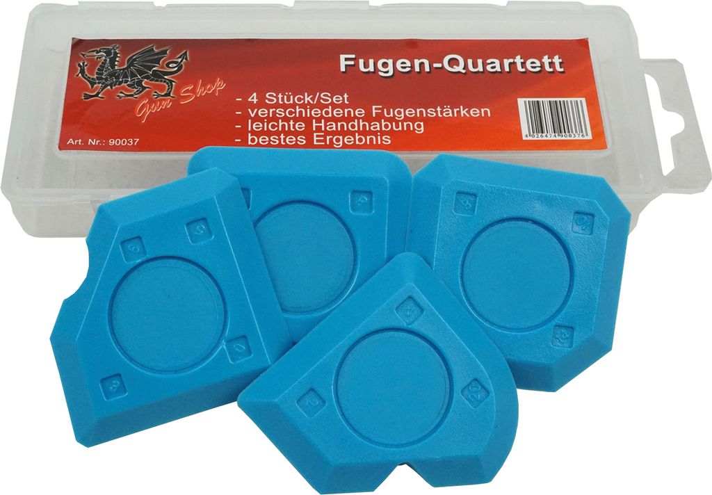IRION Fugenspachtelset für Dichtstoffe verschiedene Formen Produktbild 