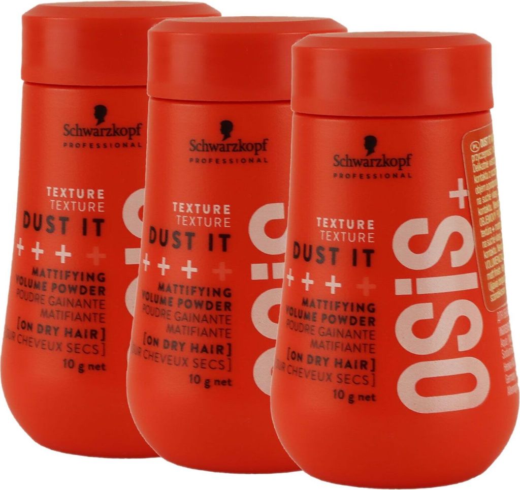 Schwarzkopf Osis Dust It 3 x 10 g Haarpuder Matt starker Produktbild 