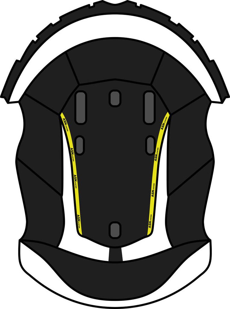 Airoh Kopfpolster XS Cuffia Aviator ACE