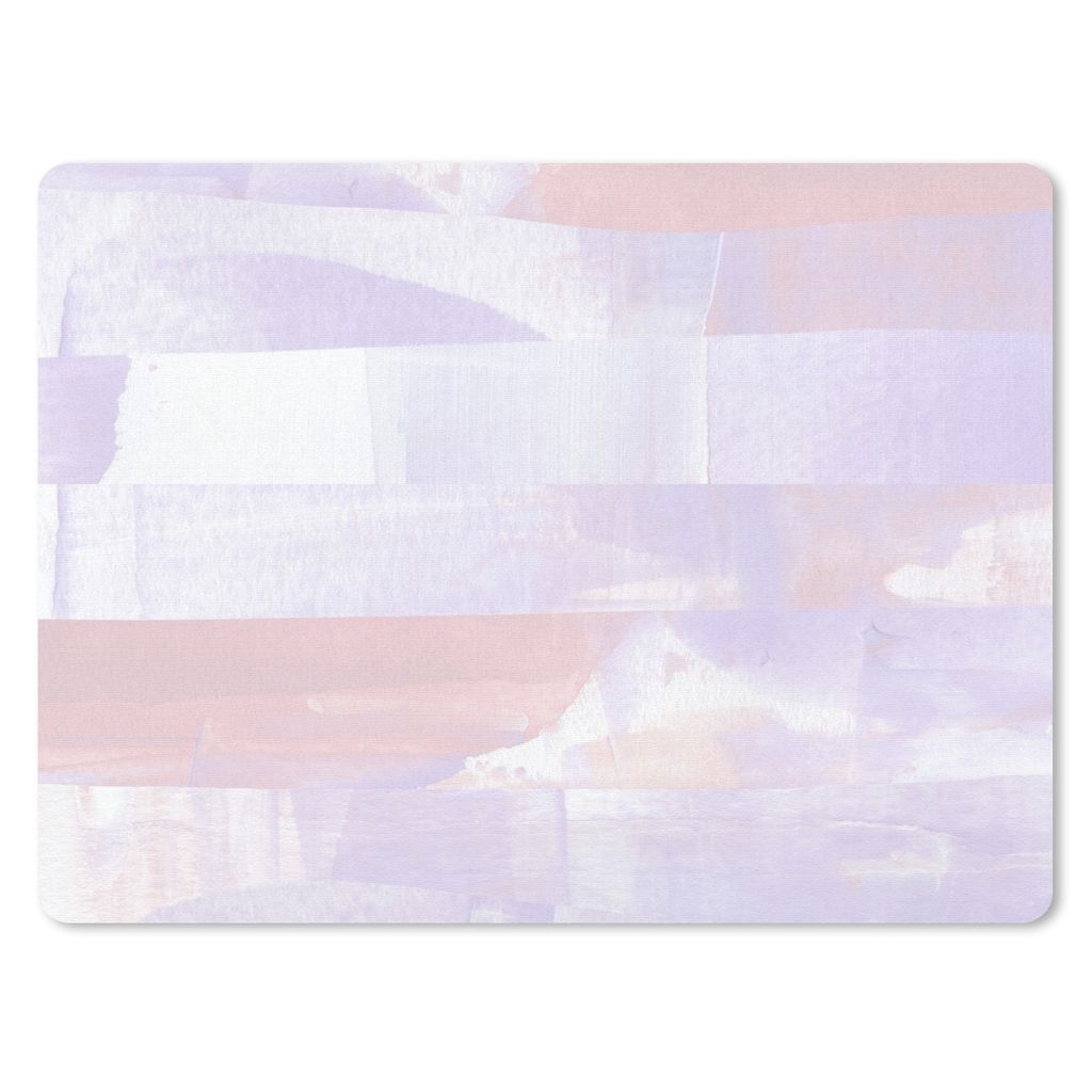 MuchoWow Mauspad Mousepad Pastell - Farbe - Gestaltung 23x19 cm - Mousepads - Maus Mat - Pad - Mausunterlage - Schreibtischunterlage - Mauspad