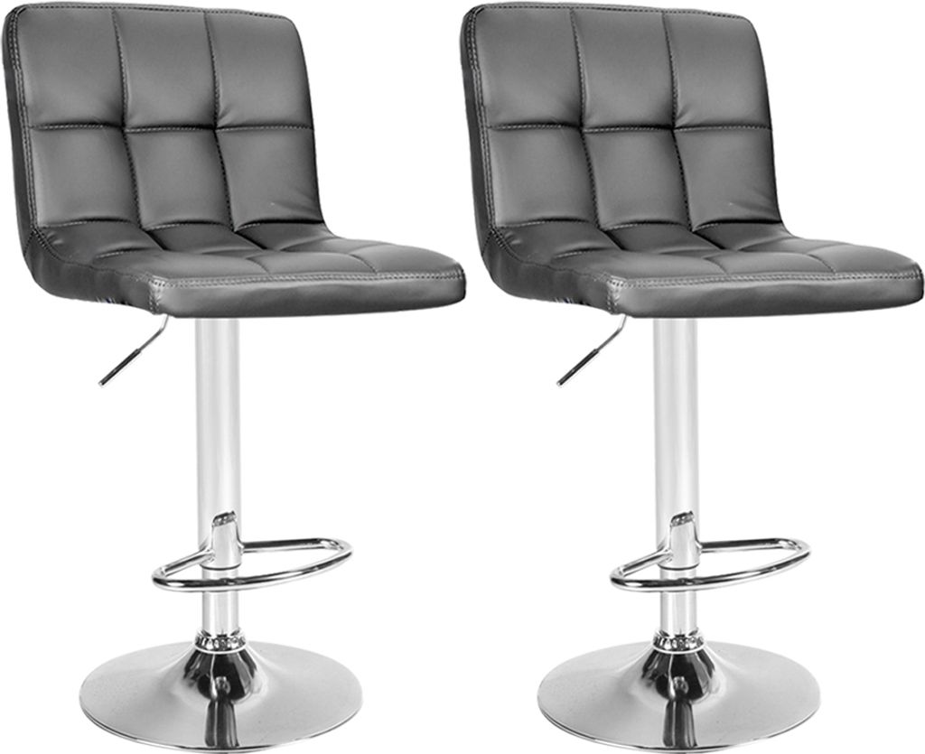 CCLIFE Barhocker Barstuhl Höhenverstellbar Drehbar leder Produktbild 