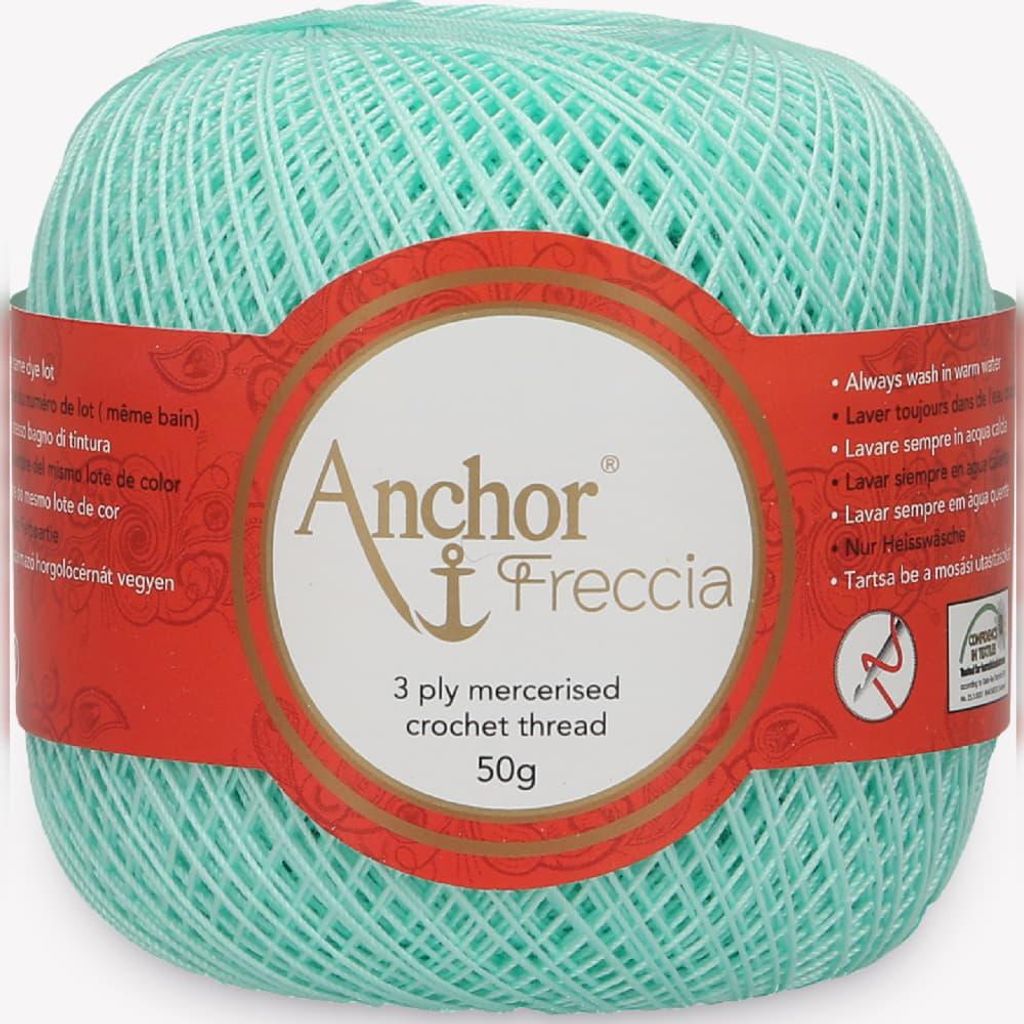 Anchor Freccia 16 – Feines Baumwollgarn für filigranes Häkeln (color 00385)