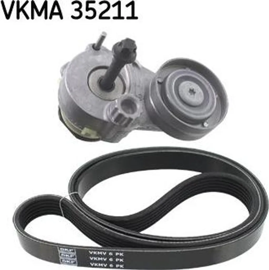 Kit Courroie d'Accessoires SKF VKMA 35211 pour Opel Mokka et Zafira