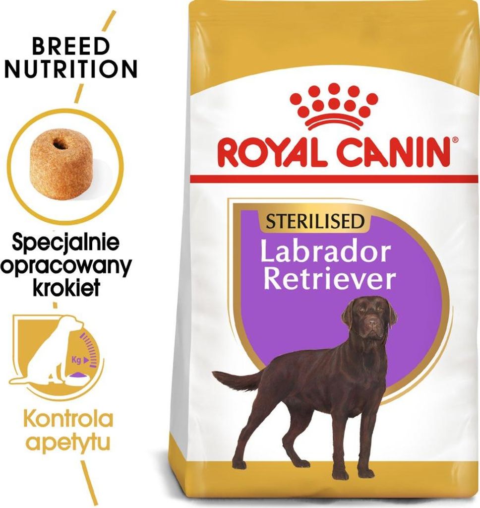 Royal Canin Labrador Retriever Sterilised, Dorosły, Zdjęcie produktu 