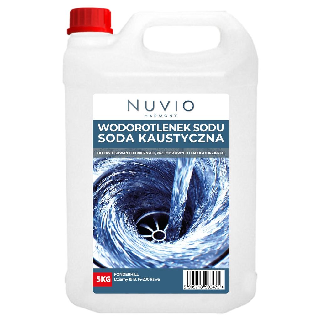 Ätznatron 5 kg – Natriumhydroxid NaOH – Technisches Produktbild 