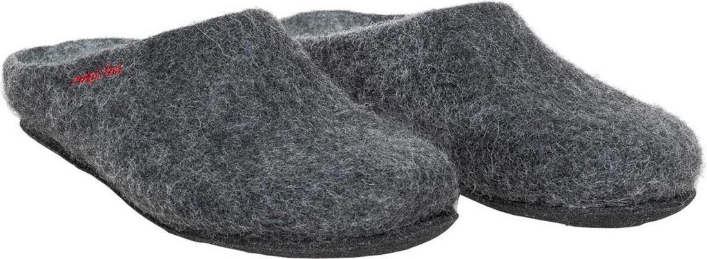 Magicfelt Filz Pantoffeln Aus 100% reiner Wolle, Rutsch- und wasserfeste Sohle, Anatomisch geformt