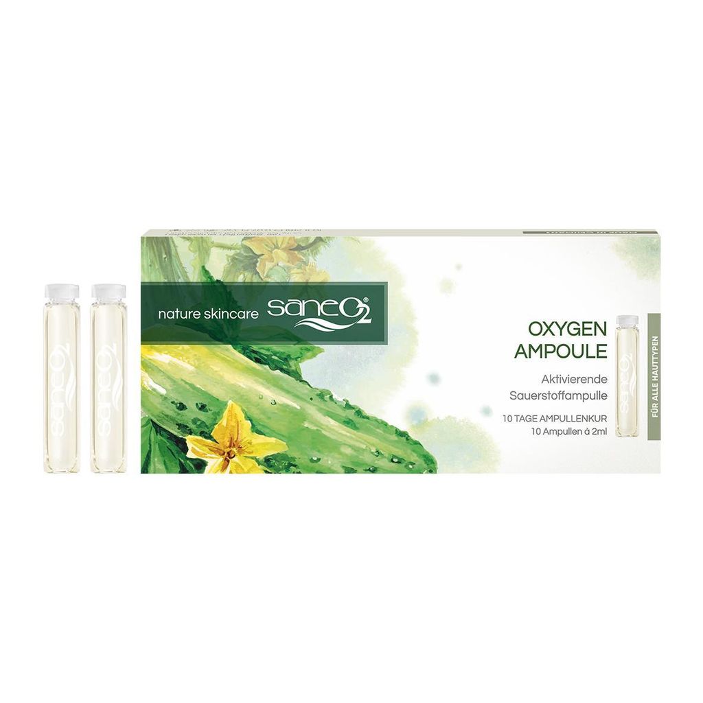 SaneO2 Oxygen Ampullenkur 10 x 2 ml