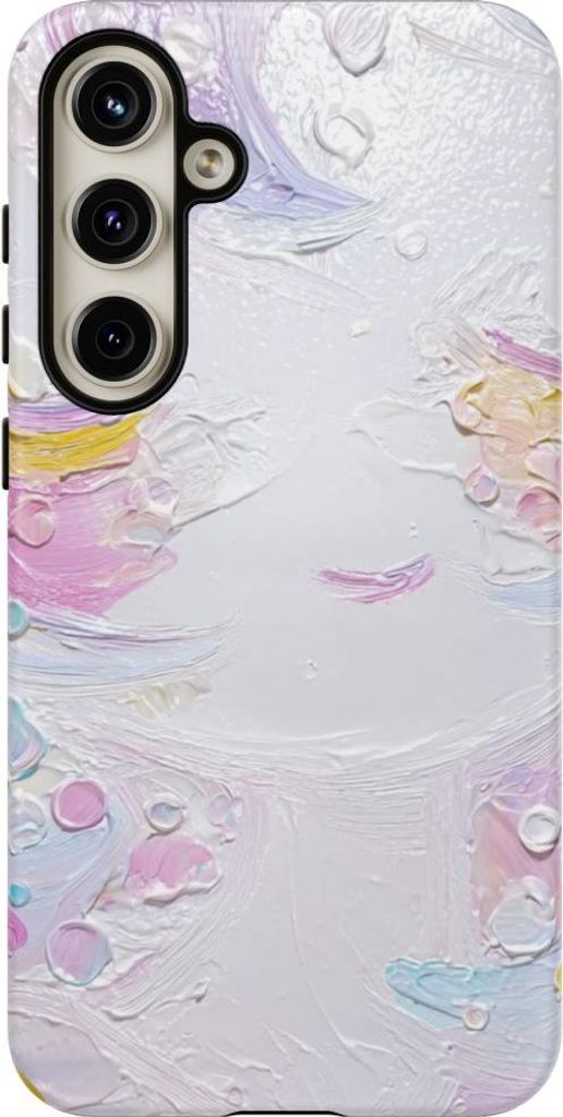 Abstrakte Pastellstruktur – Hülle Kompatibel mit Samsung Galaxy S24 Plus