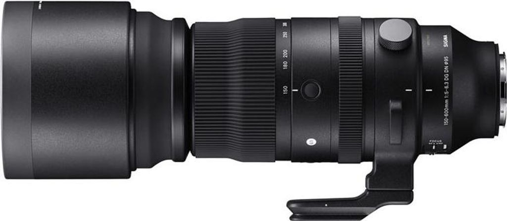 Sigma 150-600 mm / F 5.0-6.3 DG DN OS S Telezoom fÃ1/4r Leica T Systemkameras, F5 (W) - F6,3 (T), Vollformatsensor, Bildstabilisator, Ultraschallm...
