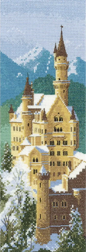 Point de Croix Kit Complet Neuschwanstein JCNC620-A Guide de Comptage