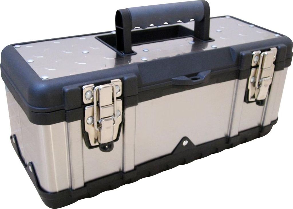ALEOS. Materialbox Werkzeugkiste EDELSTAHL Type 302M