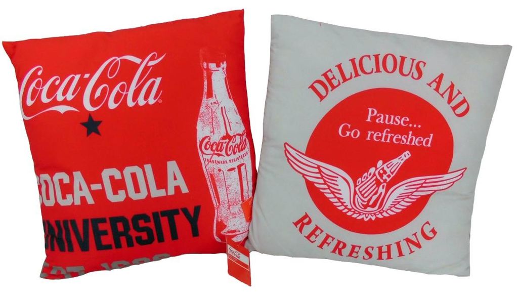 Kissen Coca Cola 1886 Dekokissen ca. 40 x 40 cm Produktbild 