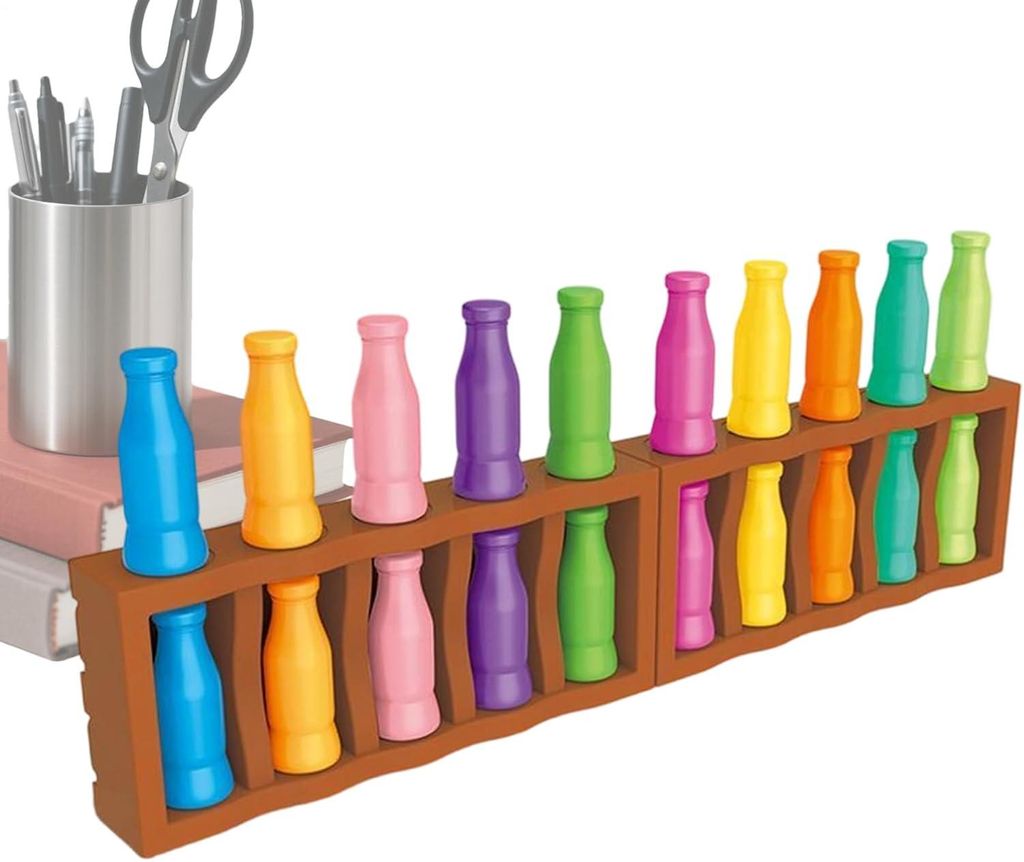 Bunte Streichholzschachtel, Logikspiel, Reiseunterhaltungszubehör, Camping.