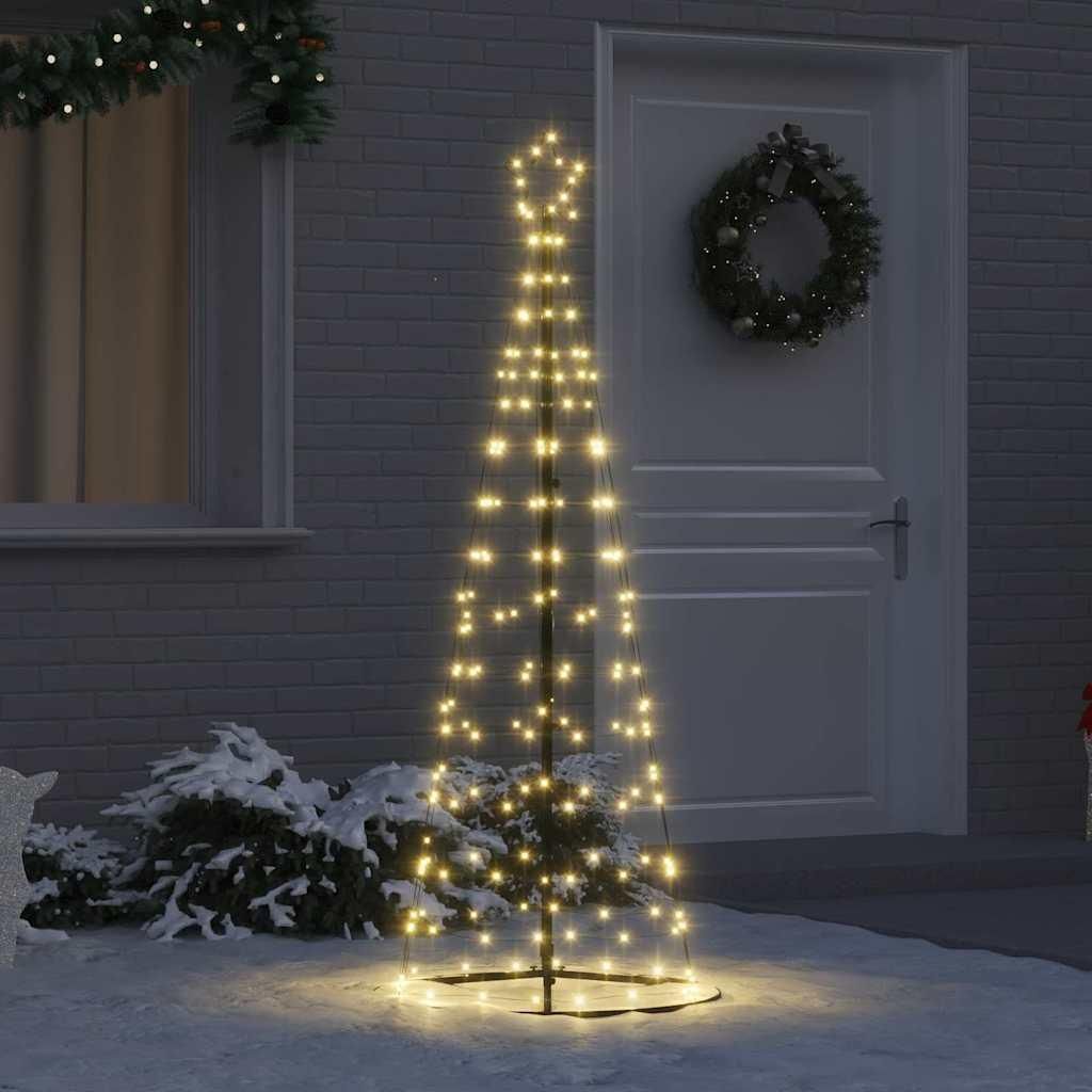 "Schlussverkauf" LED-Weihnachtsbaum(1 pc) - Kunstbaum/Tannenbaum - mit 390 LEDs Warmes Weiß 250 cm Eisen C8157