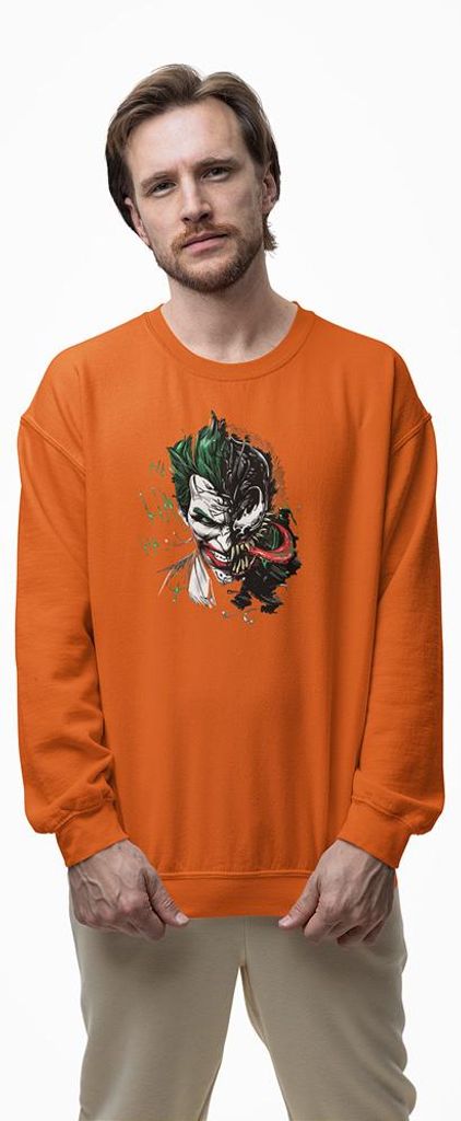 D&B Design Uni Pullover SWMO00017 Joker Orange-Größe M