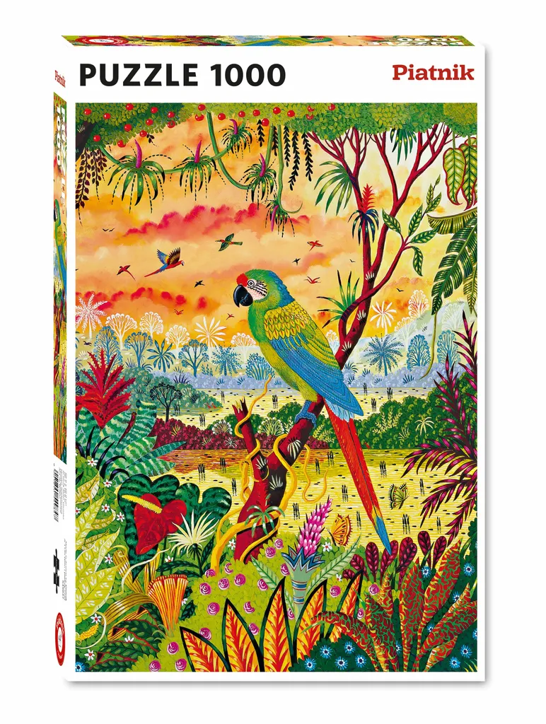 Grand ara du soldat plumage vert et front rouge oiseau magnifique