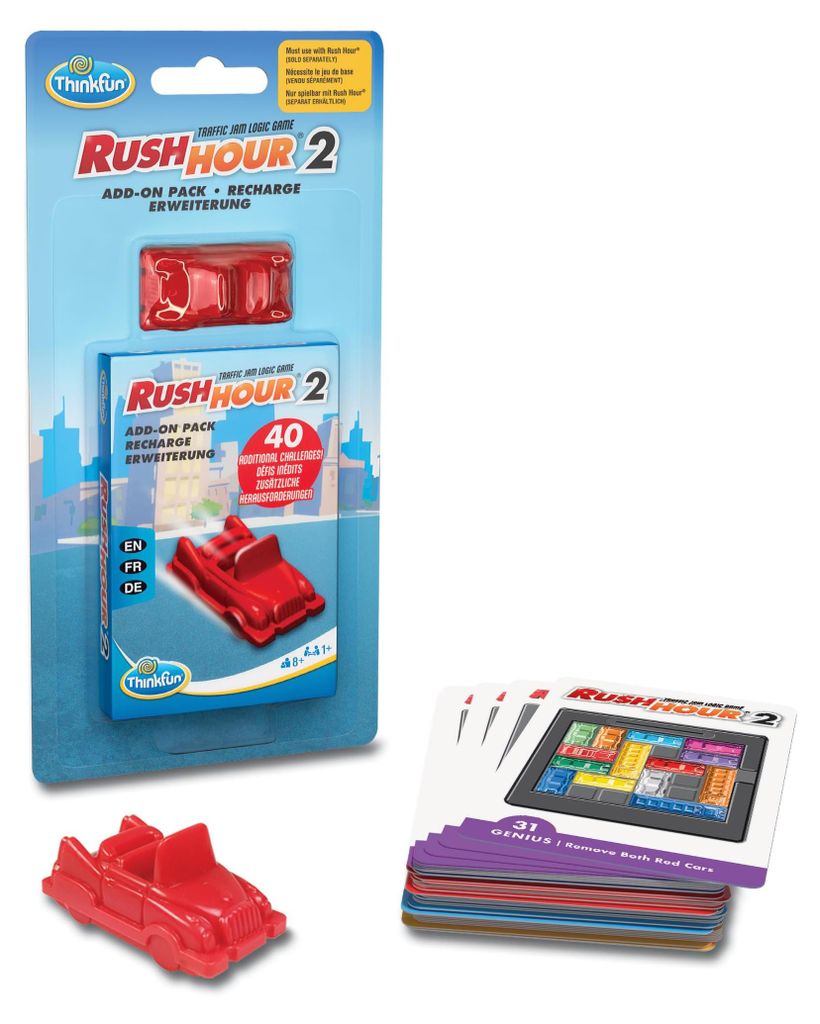 ThinkFun - 76614 - Rush Hour 2 - Erweiterung für das Produktbild 