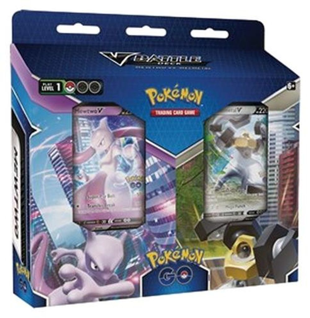 Pokemon GO: V Battle Deck—Mewtwo vs. Melmetal Immagine del prodotto 
