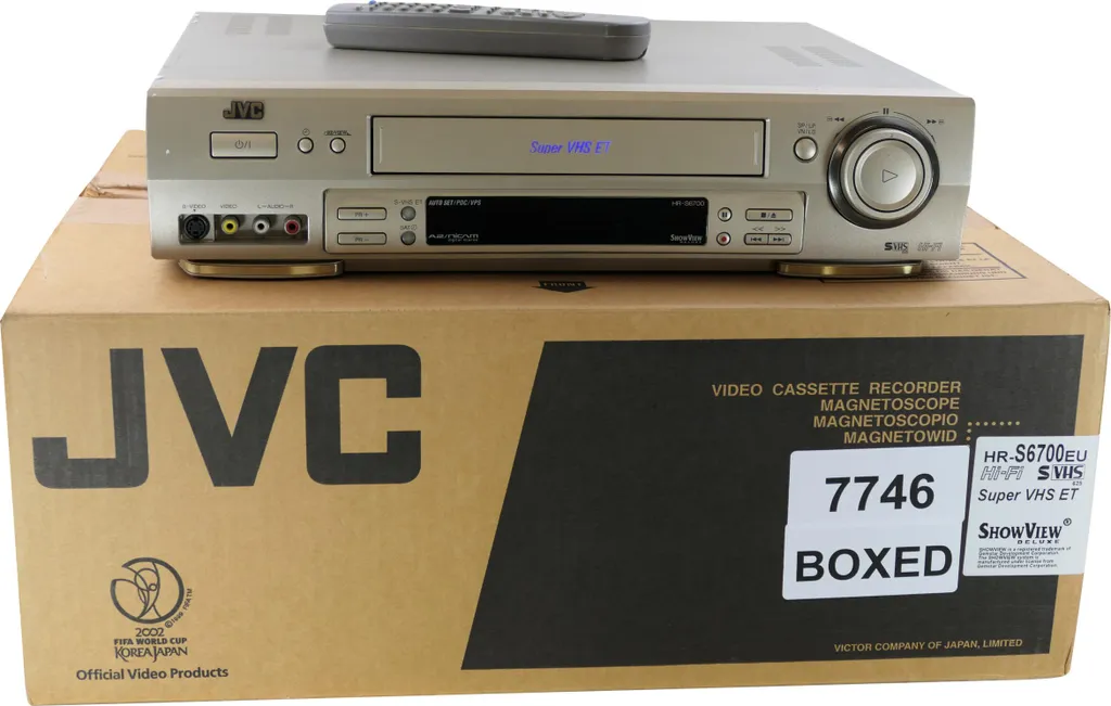 Rénovez vos Vidéos avec le Magnétoscope JVC HR-S6700EU S-VHS ET Complet