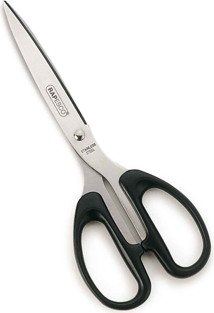 RAPESCO Büroschere Länge: 210 mm schwarz