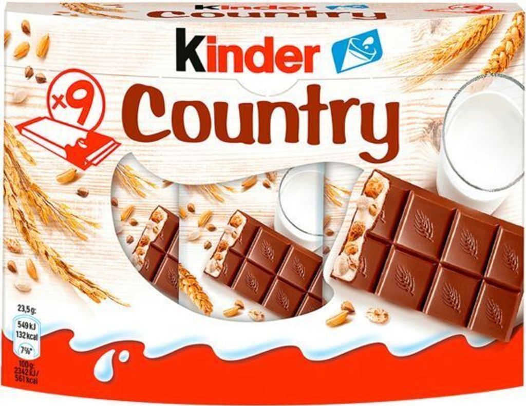 Ferrero Kinder Country 9er Pack Produktbild 2