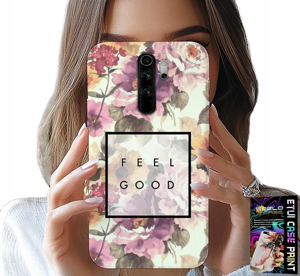 Custodia Redmi 9 Floreale + Vetro - Protezione Ideale per Mamme e Ragazze