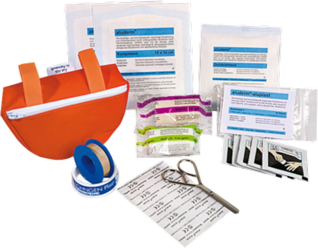 Söhngen Erste Hilfe-Set: Radfahrer, Farbe:orange