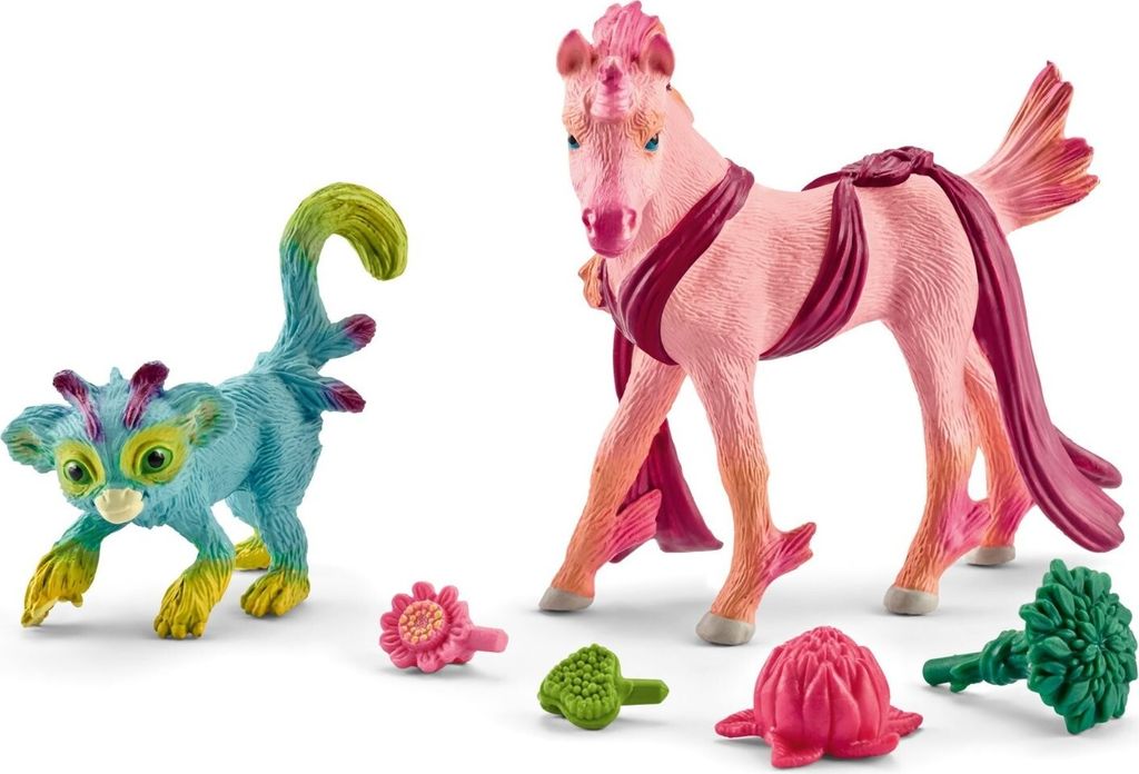 Schleich 41439 - Spielzeugfigur - Regenbogentier-Duo Produktbild 