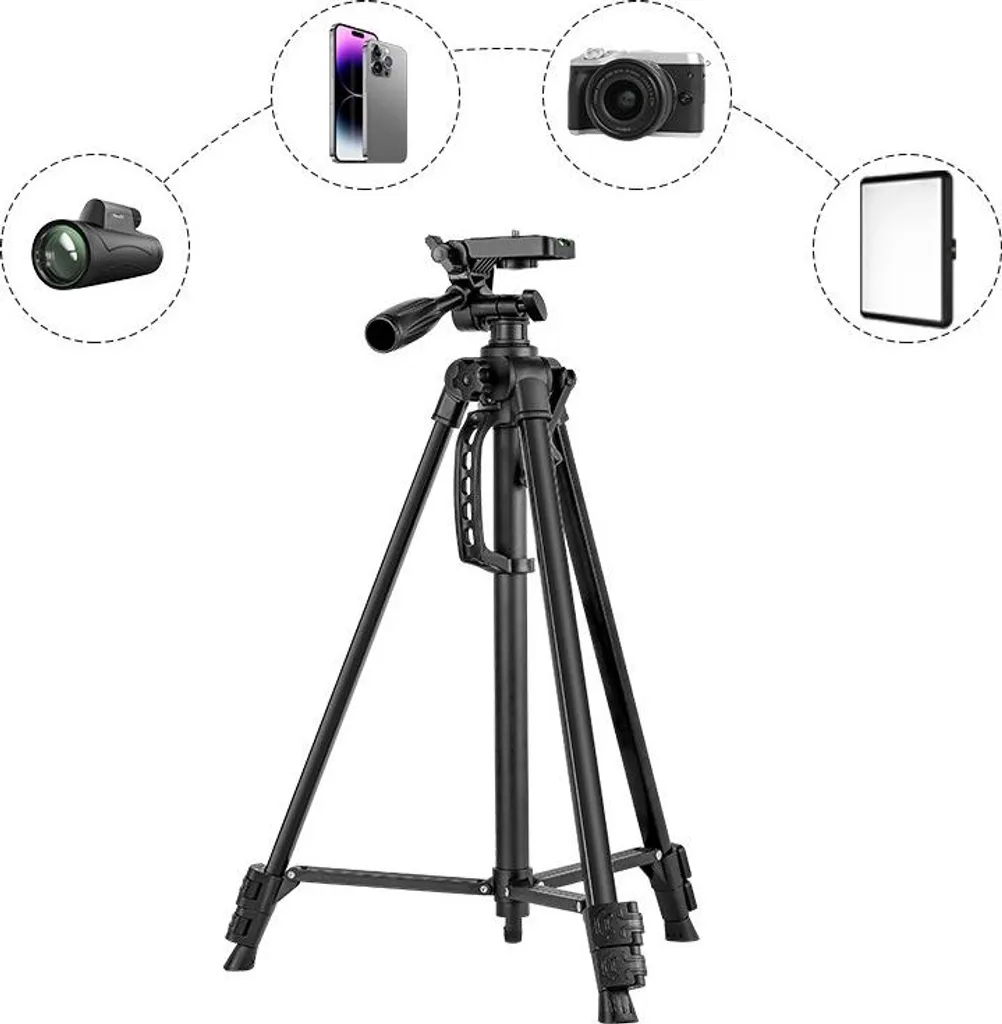 INF Treppiede Smartphone e Camera 0.61m Alluminio - Best Buy 2026 - 3