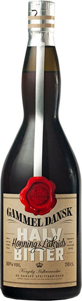 Gammel Dansk Halvbitter 30% Vol.0,7L Produktbild 