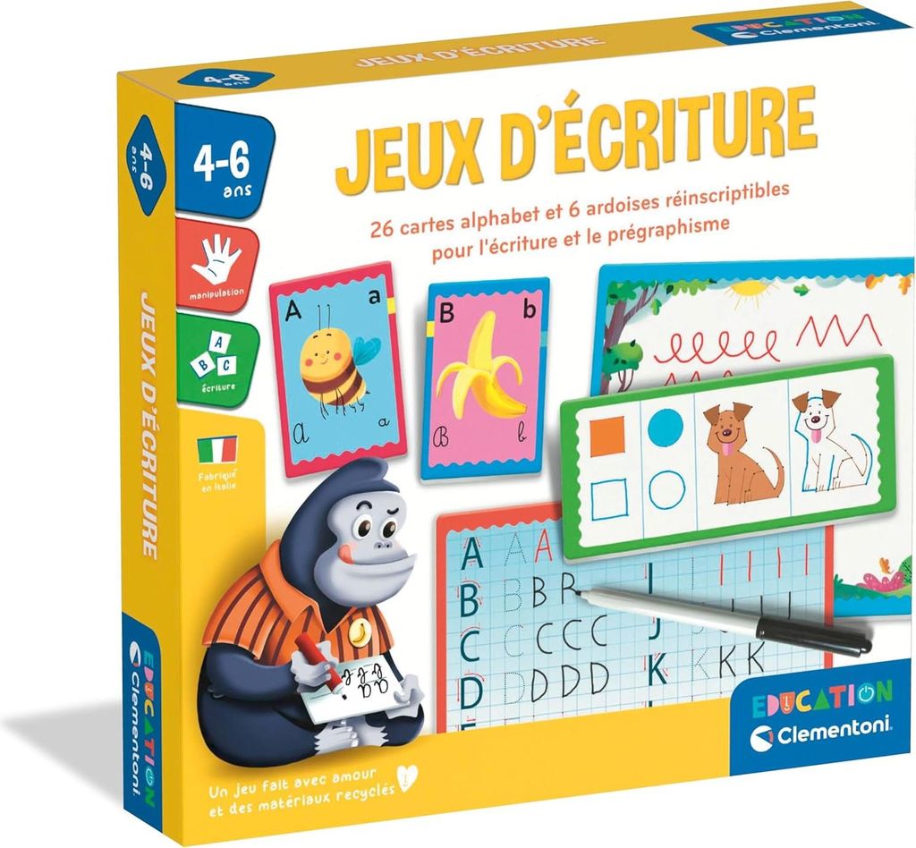 Lernspiel Clementoni Jeux d'écriture (FR)