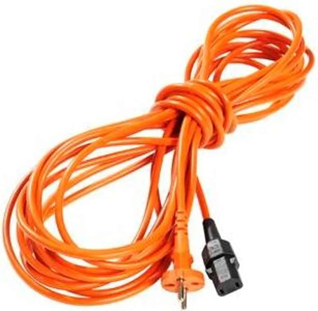 Nilfisk 107402901 Cavo Alimentazione 15m Staccabile Arancio - Ricambi