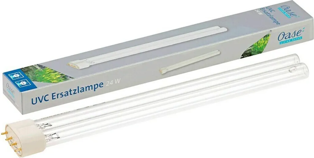 Lampe UVC 24W Oase 56237 : solution contre l'eau verte du bassin 24 W