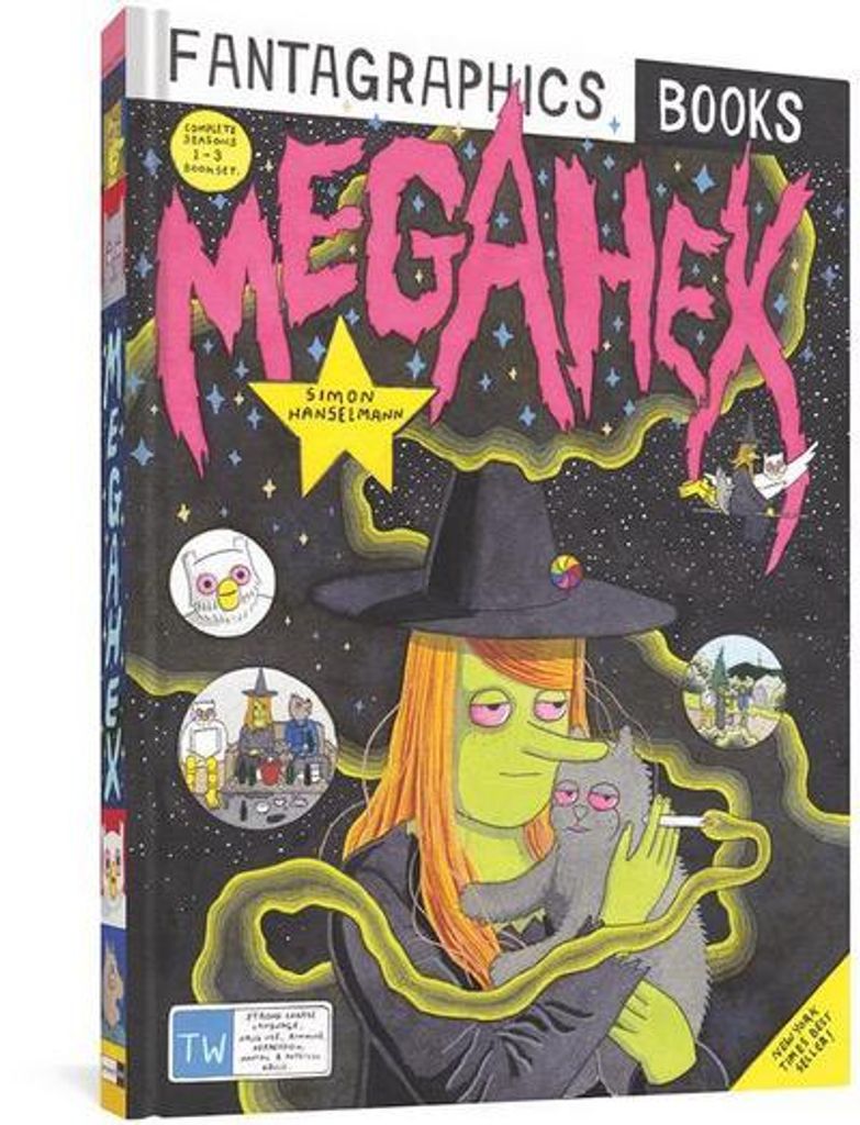 Megahex Comicbuch – Stoner-Comedy mit Hexe, Katze und Eule Immagine del prodotto 