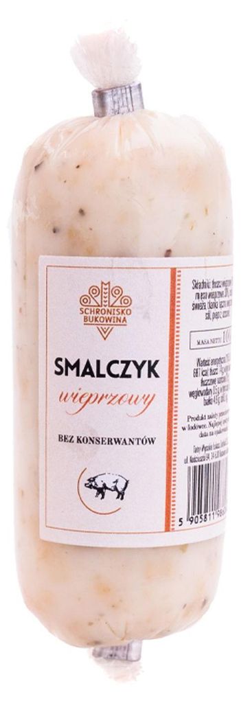 Saindoux de porc avec des grattons, 100 g Image du produit 