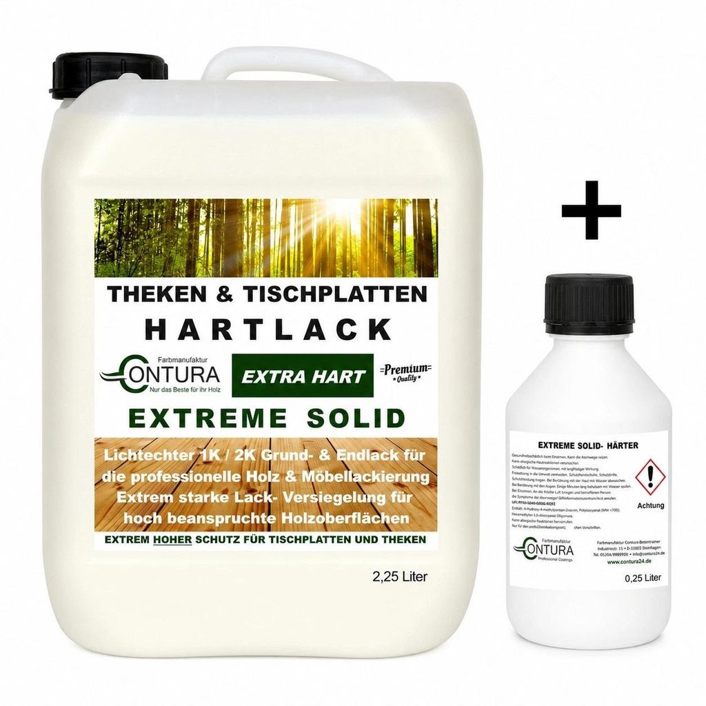 Contura 2K- Hartlack Thekenlack -Seidenglanz- Produktbild 