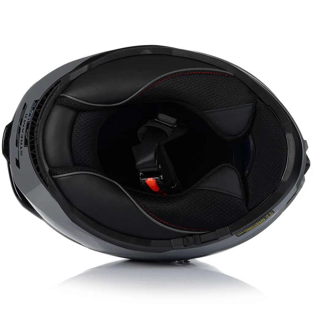 Casque Intégral LS2 FF808 STREAM II Solid Gris Nardo Brillant Taille M - 11