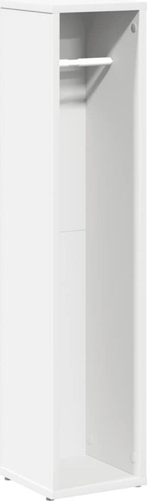 "WINTER SALE"Badschrank/Hochschrank stylische - Badezimmerschrank, Badregal - mit Rollenhalter Weiß 20,5x20x90cm - Badezimmerschränke NeuMöbel67...