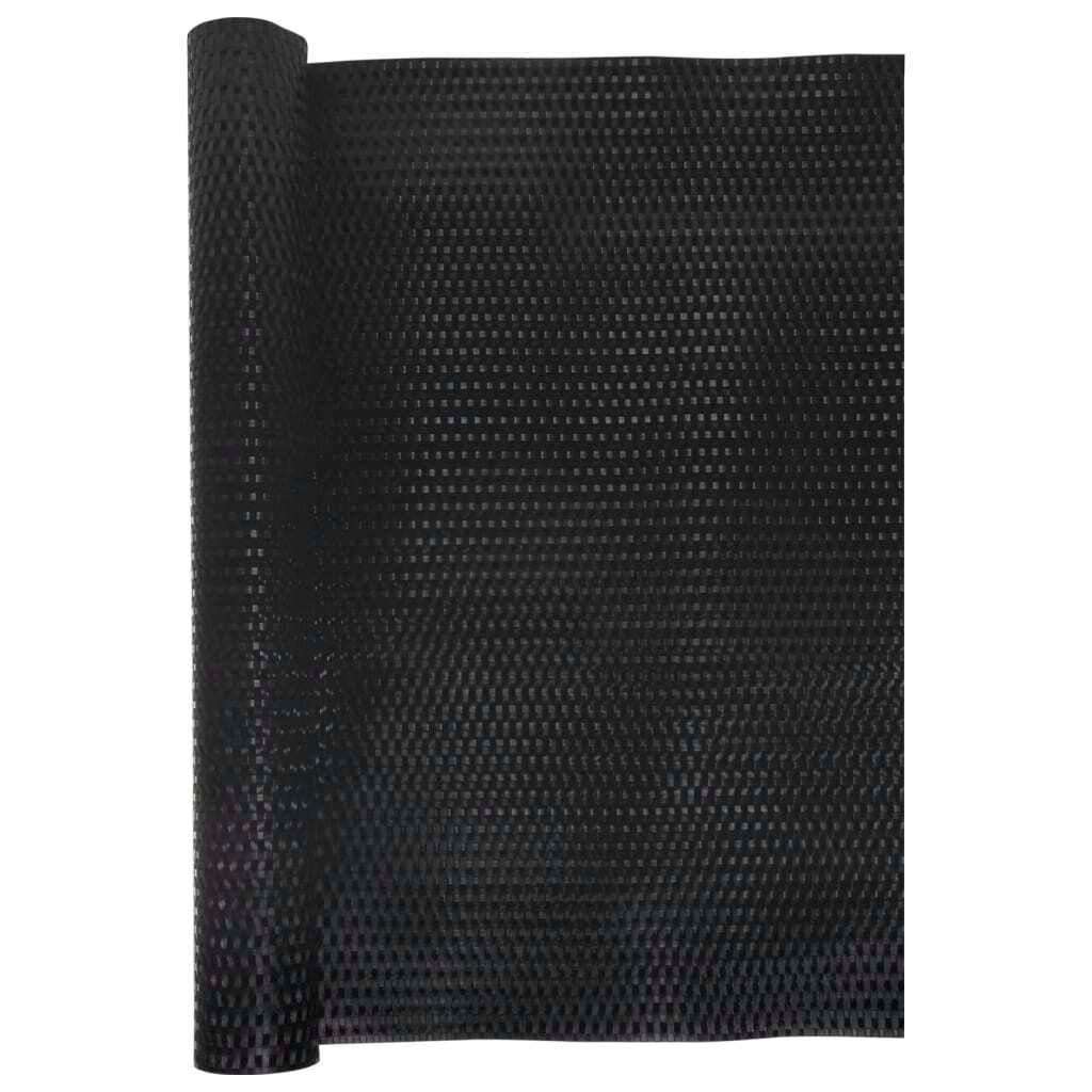 vidaXL Balkónová zástena čierna 400x80 cm polyratan Obrázok produktu 