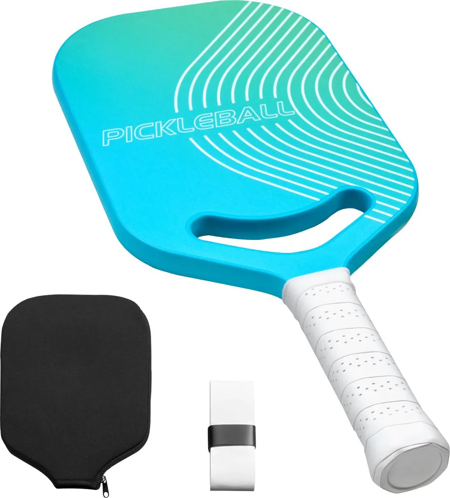 Raquettes de pickleball SucceBuy en fibre de carbone avec Aero Throat