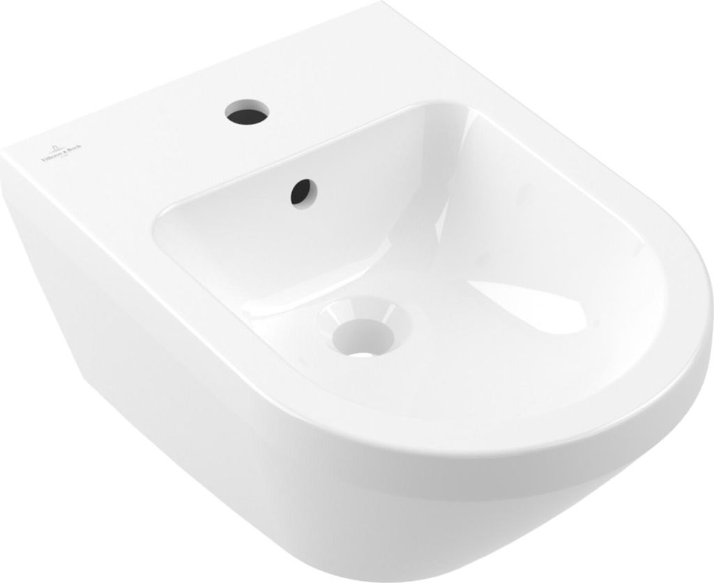 V&B Wand-Bidet Architectura 37x53cm, wandhängend, weiß Produktbild 