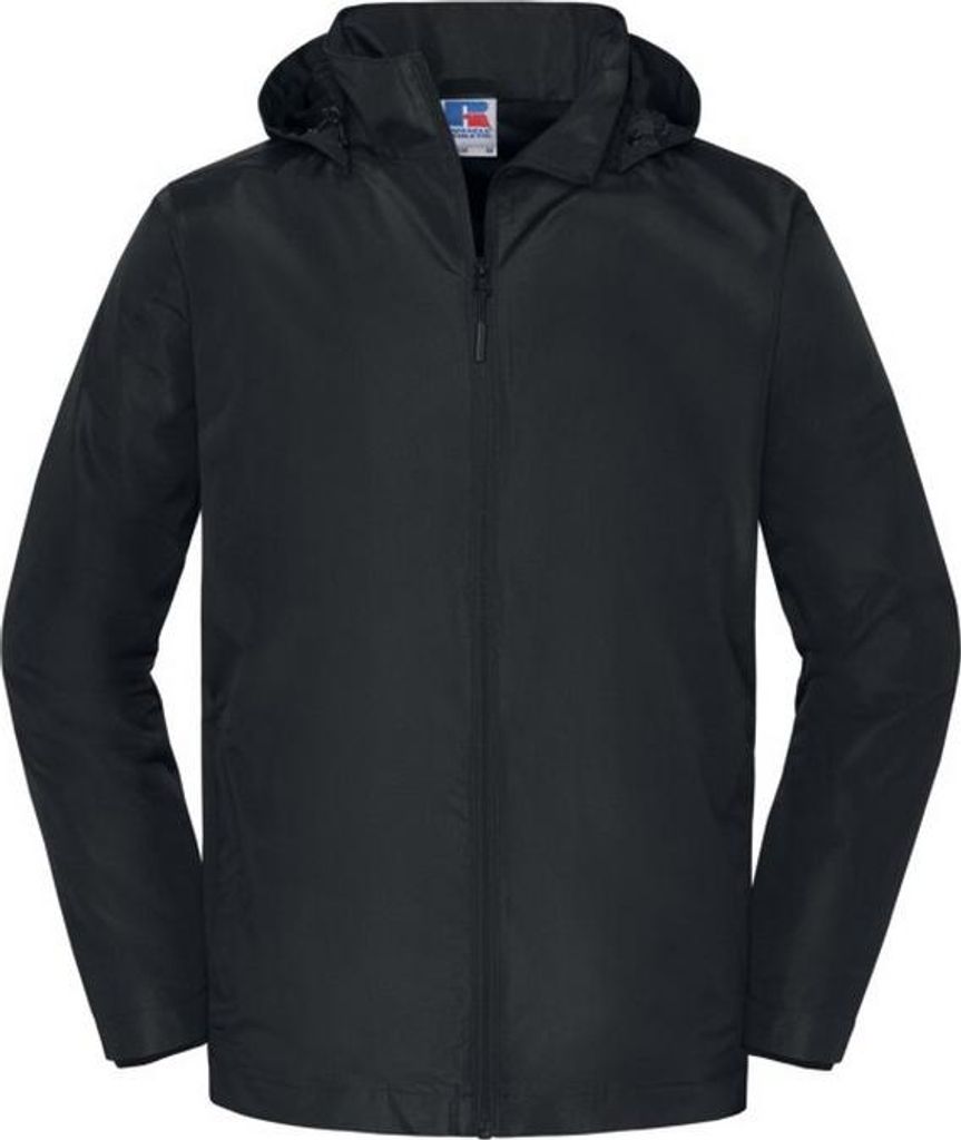 Russell Collection - "Essential" Shelljacke für Herren, Wetterfest RW11272 (M) (Schwarz)
