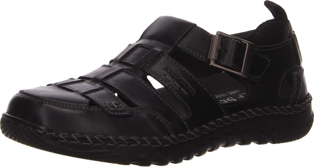 Josef Seibel Slipper gelocht gefloch. modisch in schwarz, Produktbild 